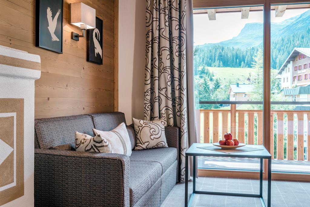 Hotel Auenhof Lech am Arlberg Exteriör bild